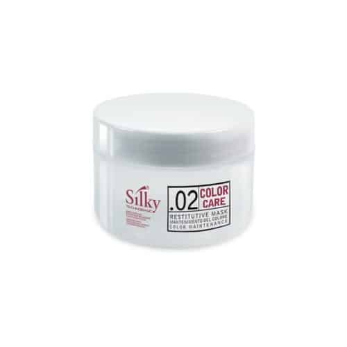 8025337115373 restitutive mask 1000ml 1 - SILKY MANTENIMIENTO DEL COLOR RESTITUTIVE MASK