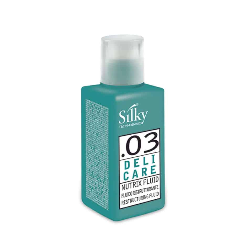 nutrix scaled - SILKY FLUIDO 03 REESTRUCTURANTE SIN ENJUAGUE ENRIQUECIDO CON TÉ VERDE 100ml.