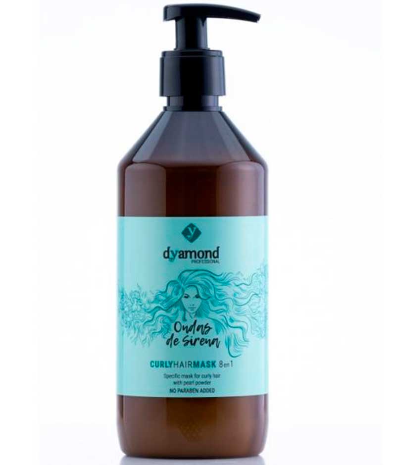 ondas - ONDAS DE SIRENA MASK CURLY HAIR 8 en 1 500ml