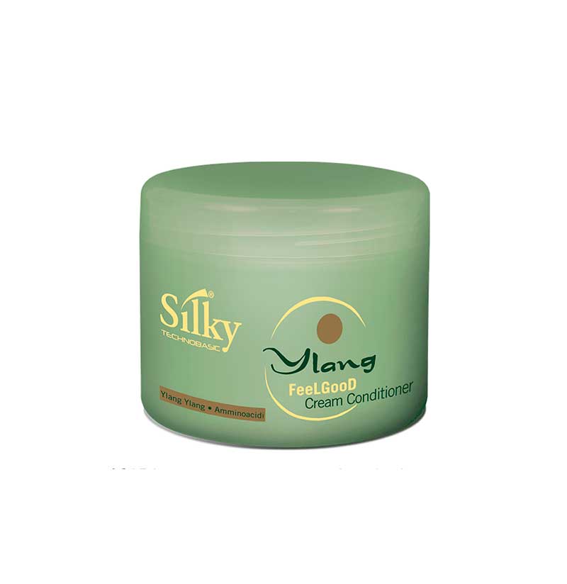 tamaño productos - SILKY YLANG CREMA ACONDICIONADORA NUTRICIÓN-HIDRATACIÓN REPOLARIZADOR 250ml.